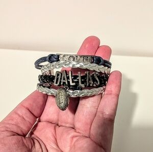 Dallas Cowboys Love Bracelet Set